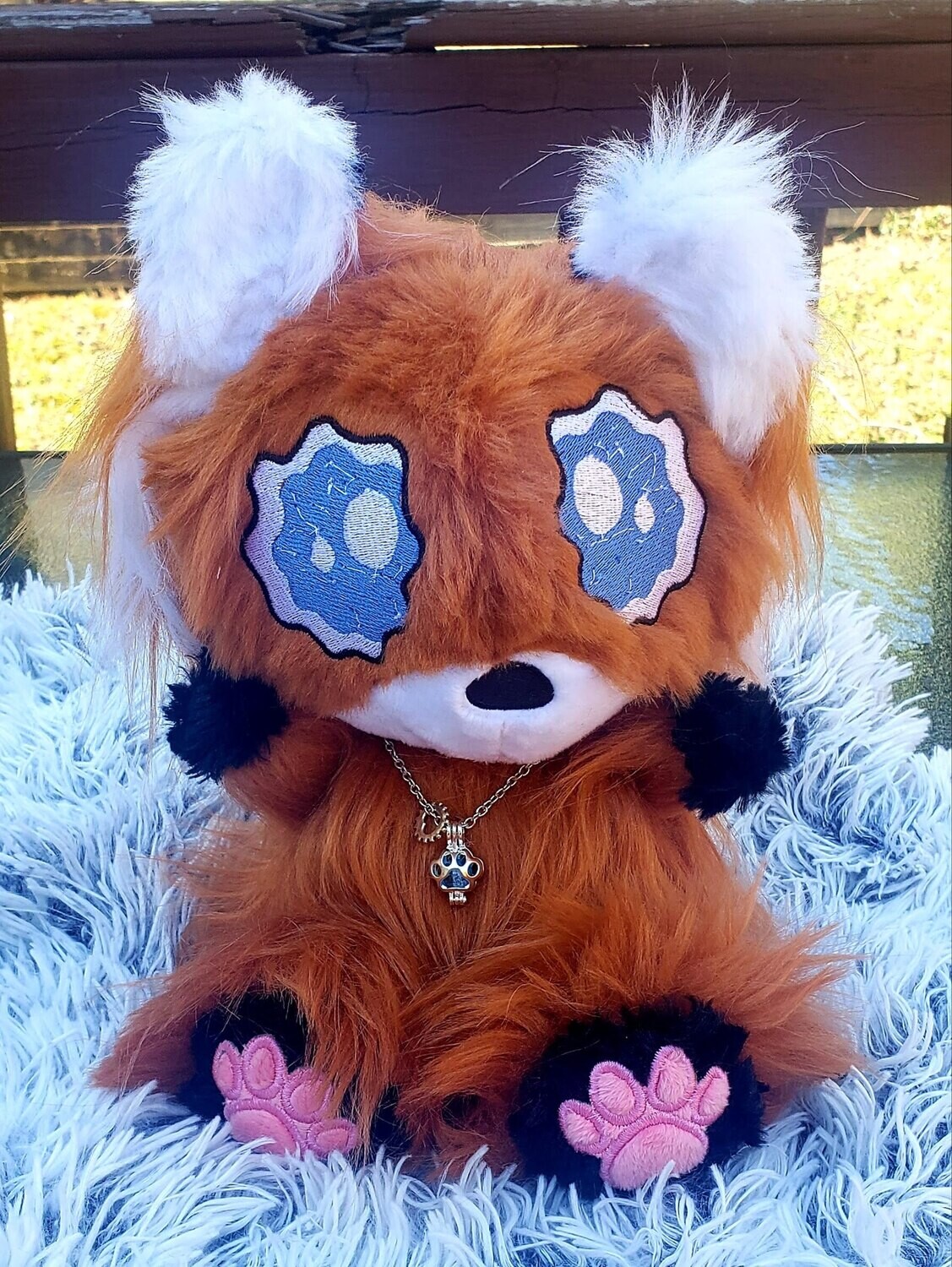 Fluffy Fuzzy Snuggle Fox