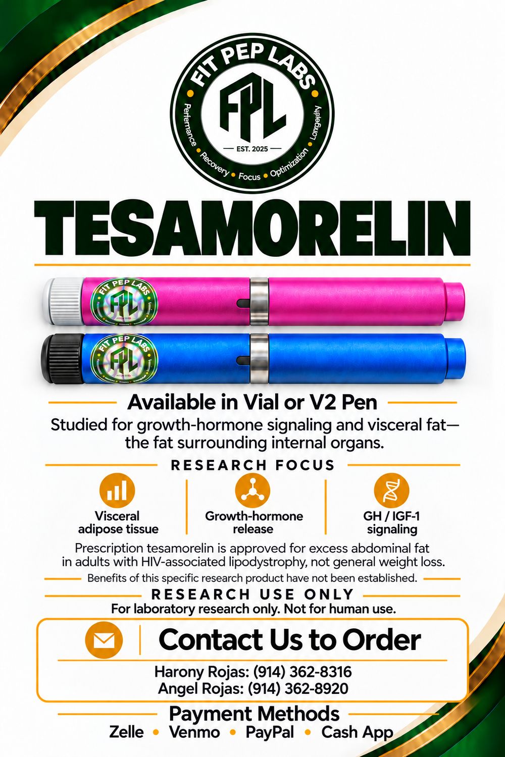 Tesamorelin
