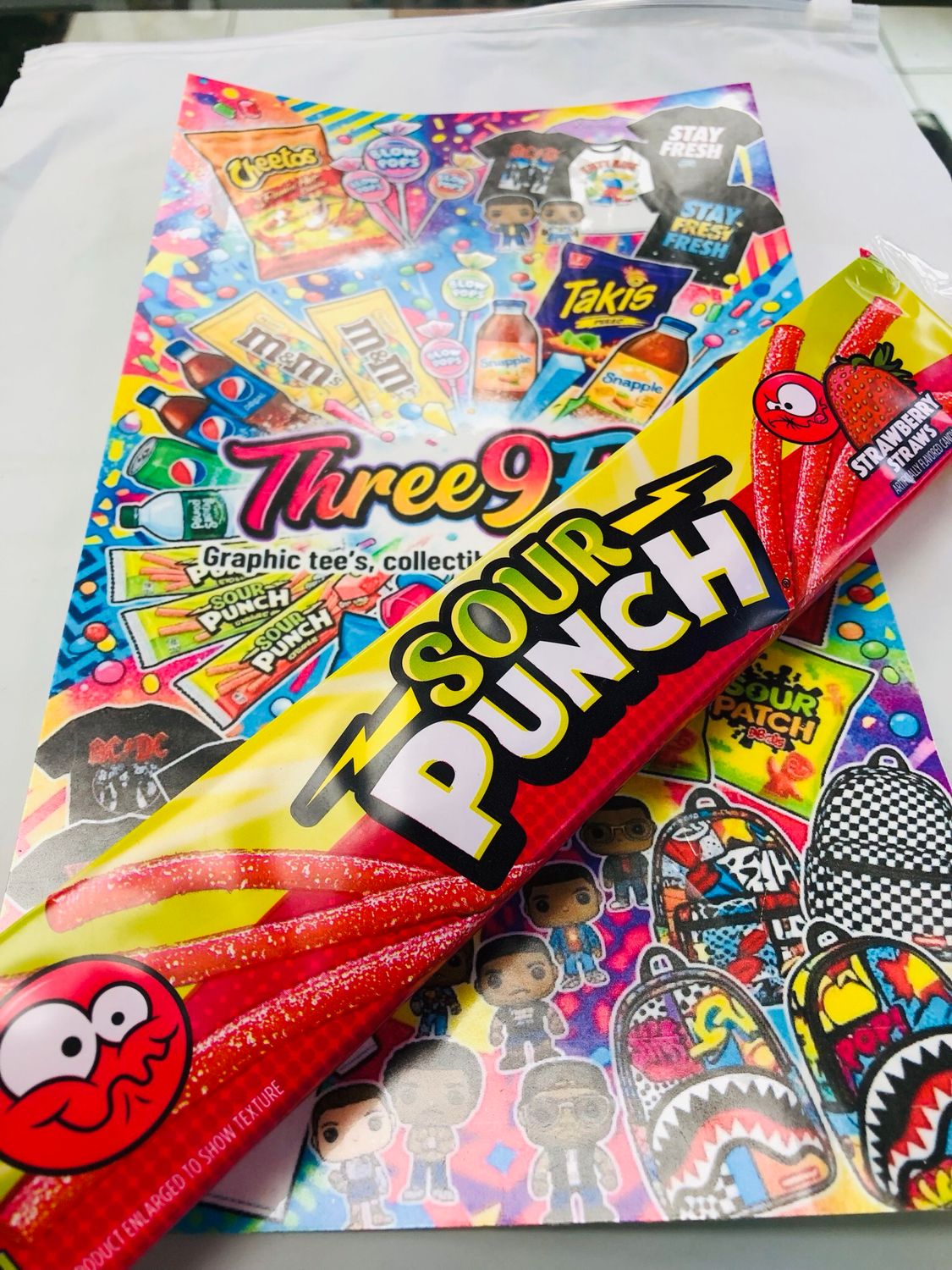 Sour Punch Straw Strawberry 2oz Pack