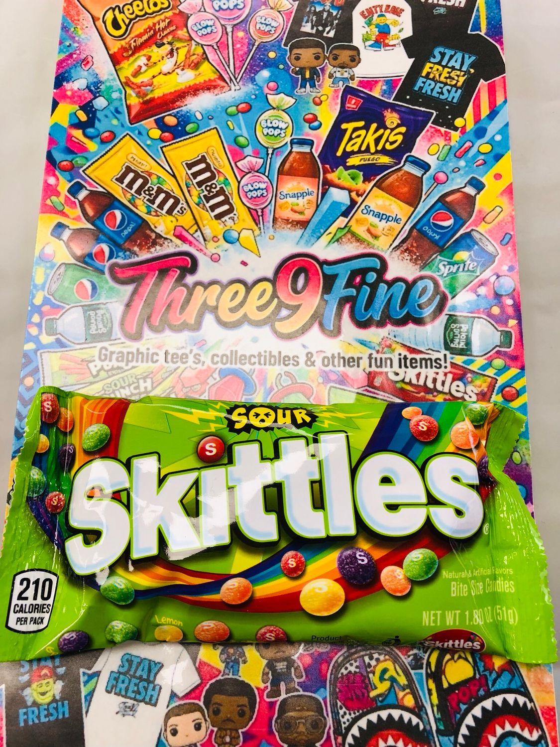 Sour Skittles Green Bag