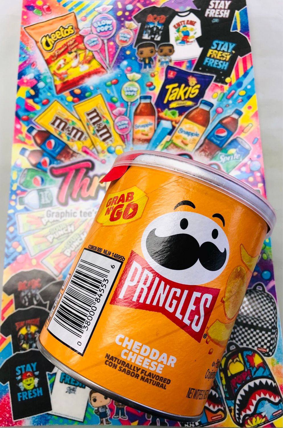 Pringles Grab N’ Go Cheddar Cheese 1.4oz