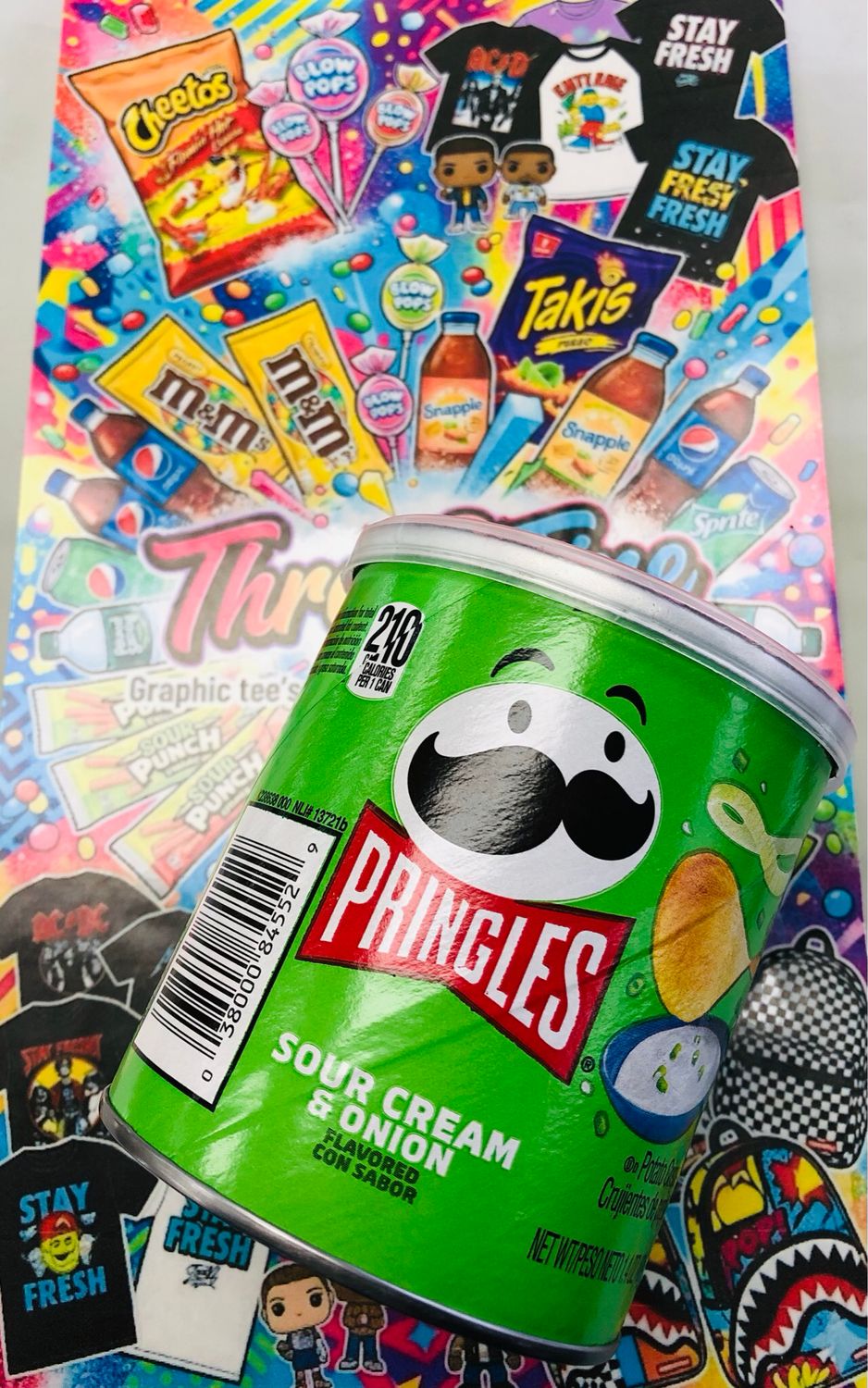 Pringles Grab an’ Go Sour Cream &amp; Onion