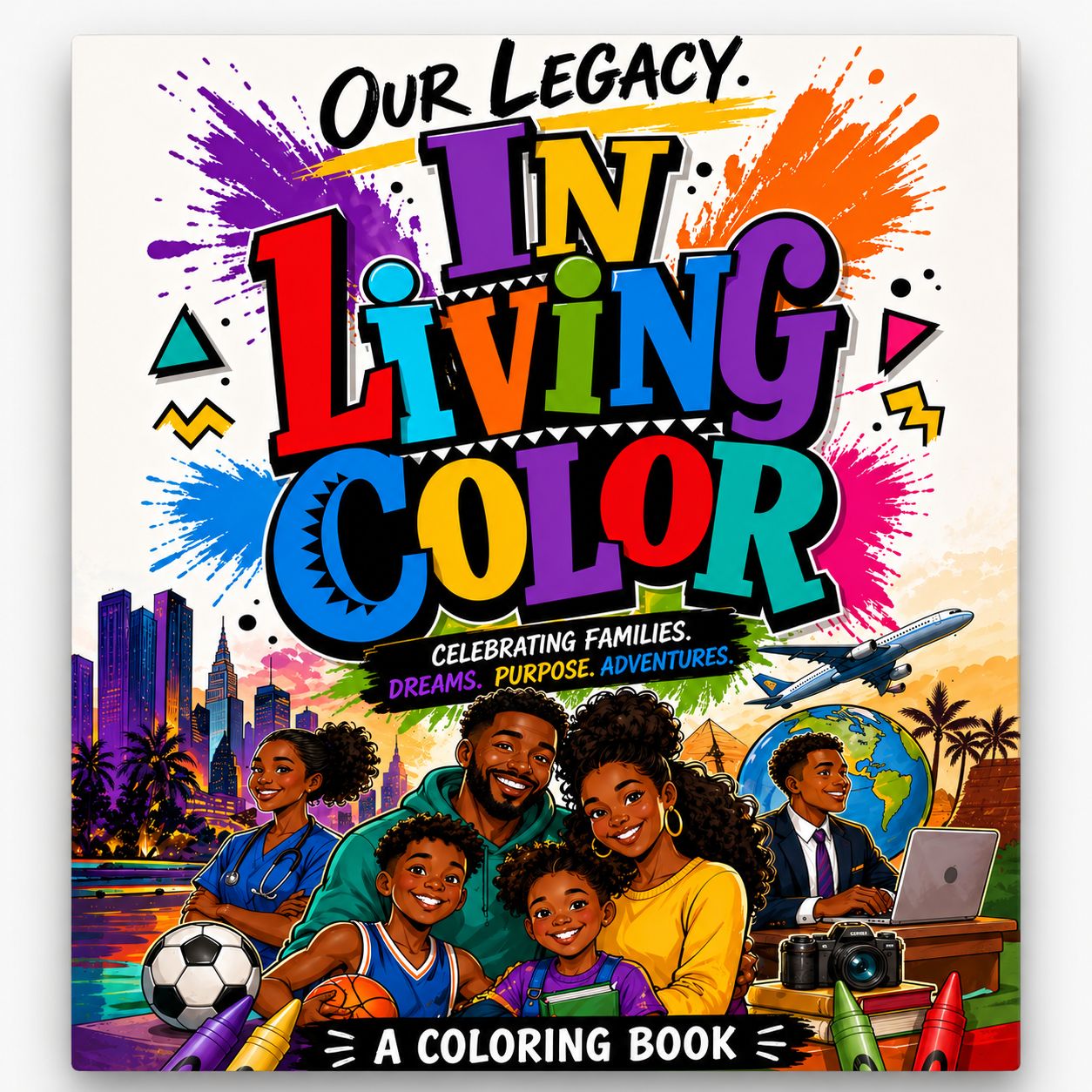 Our Legacy in Living Color: A Coloring Book