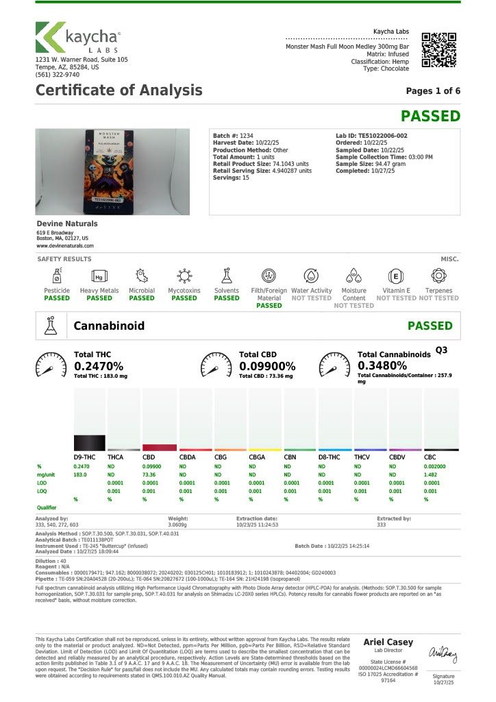 Devine Chocolates Monster Mash