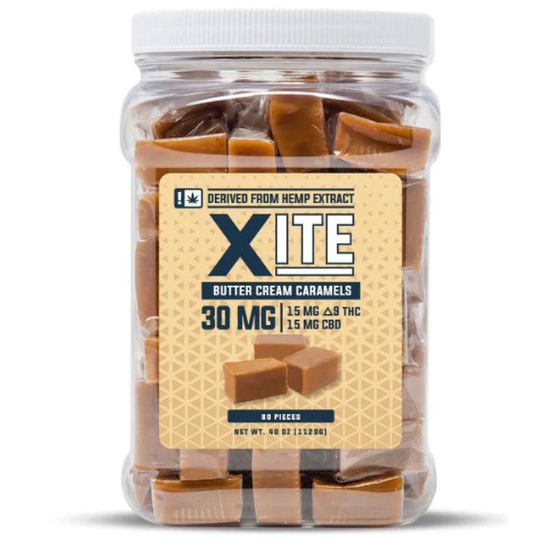 Xite D9 Butter Cream Caramels 30mg