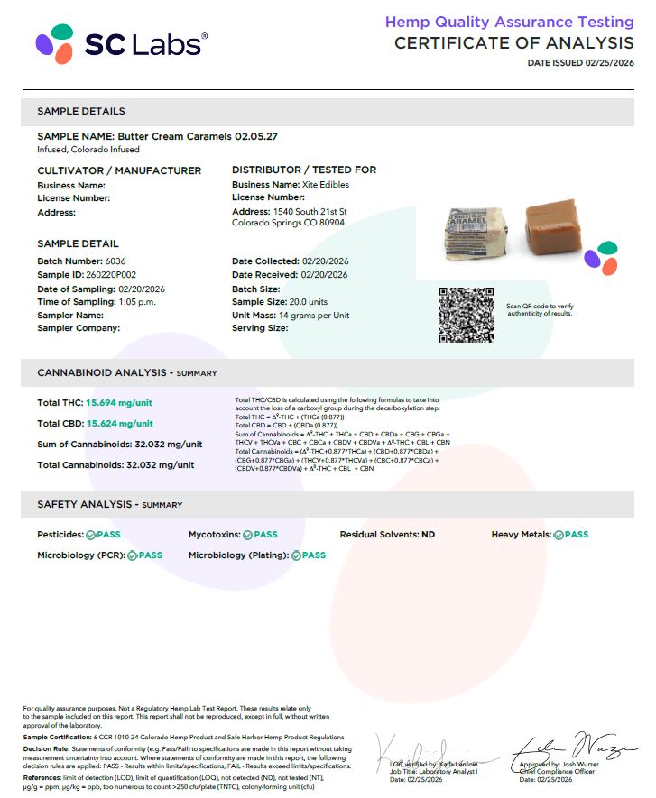 Xite D9 Butter Cream Caramels 30mg