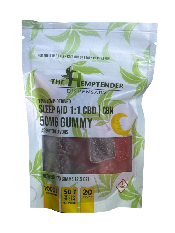 HT Sleep Aid 50mg CBD- CBN Sleep 20ct
