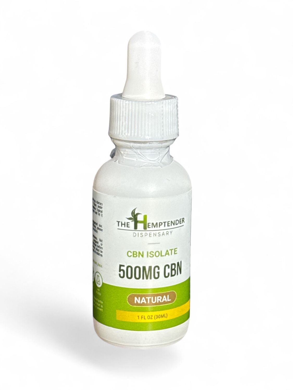 The Hemptender 500mg  CBN Tincture  Natural Flavor