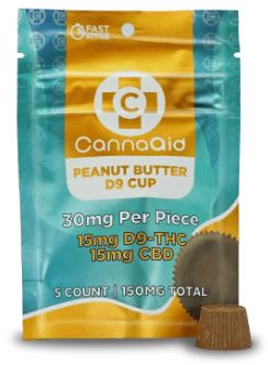Canna Aid Peanut Butter Cups 5ct