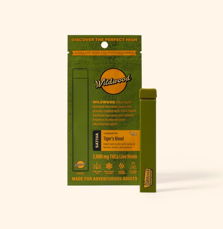 Wildwood Tigers Blood 1g Cart