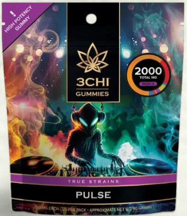 3chi Edibles True Strains  Pulse