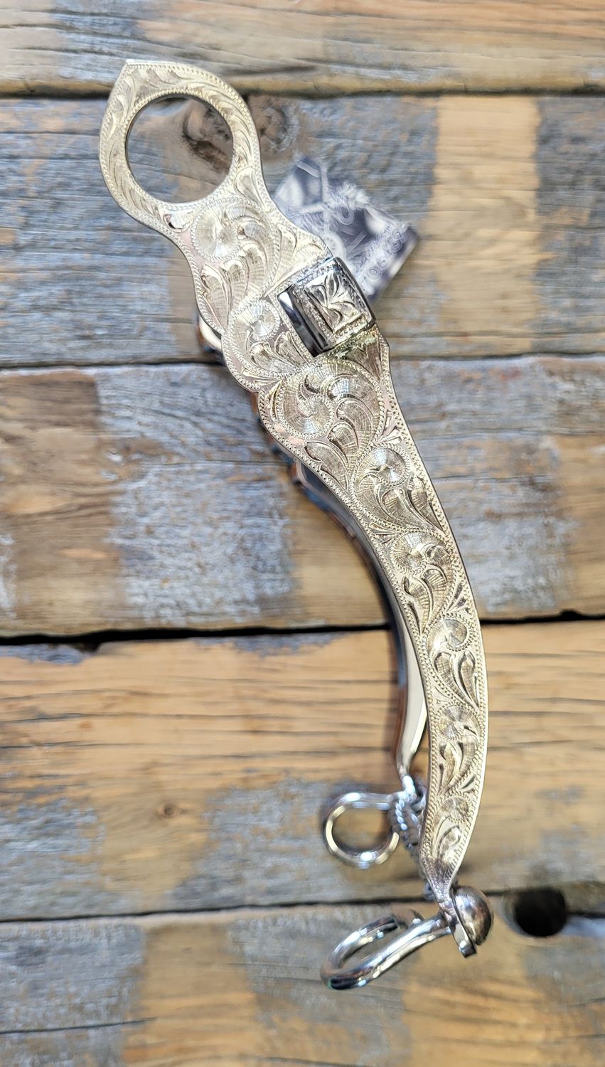 Silver bit with copper roller