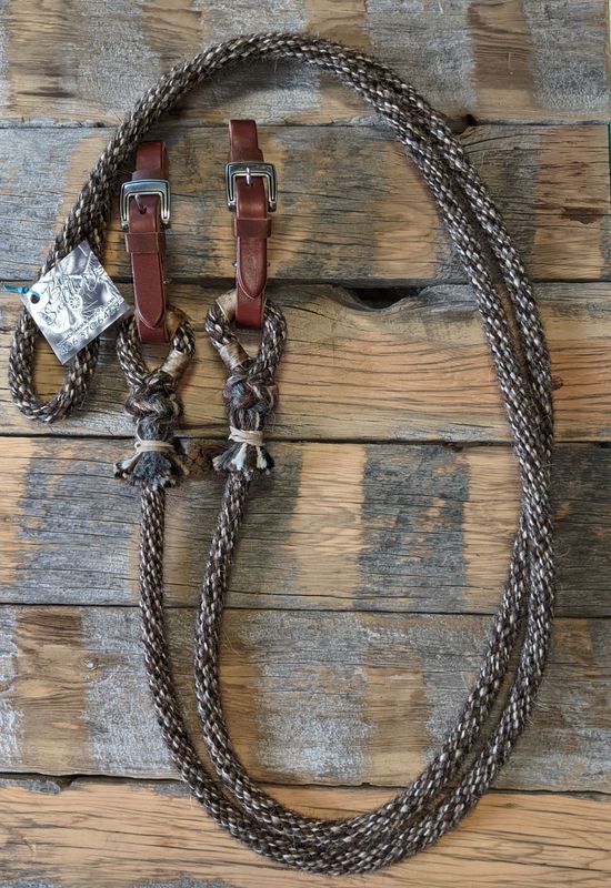 1/2"100% Alpaca Loop Reins