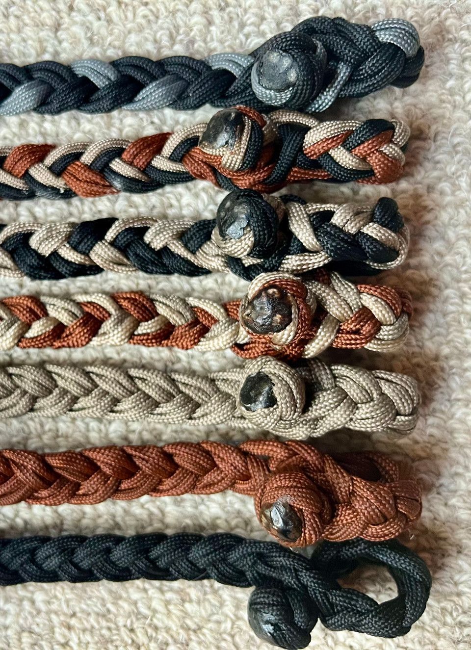 Double Diamond Curb Straps