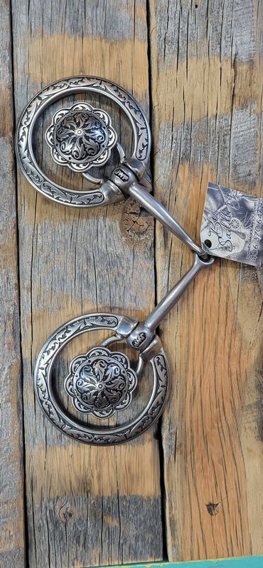 Jeramiah Watt Fancy Concho Snaffle