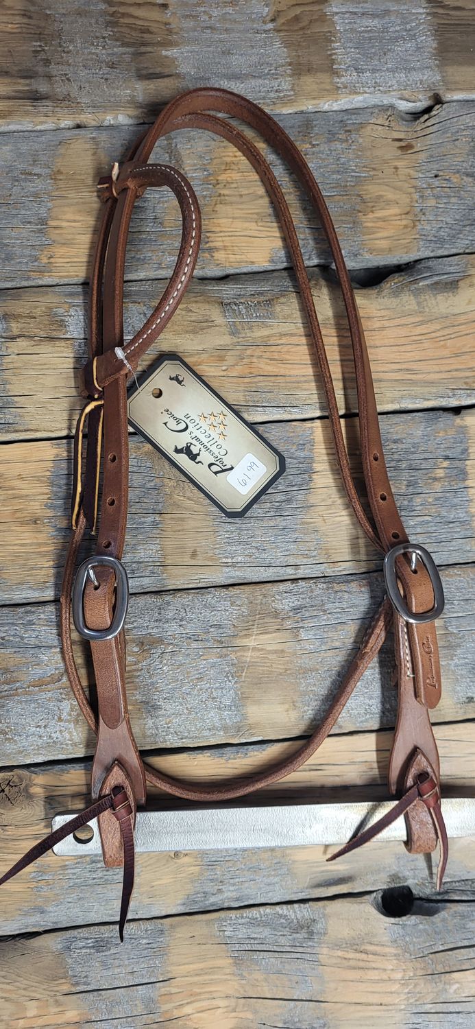 Professionals Choice one ear headstall with throat latch