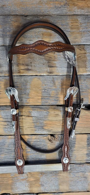 5/8" Handmade Browband Headstall