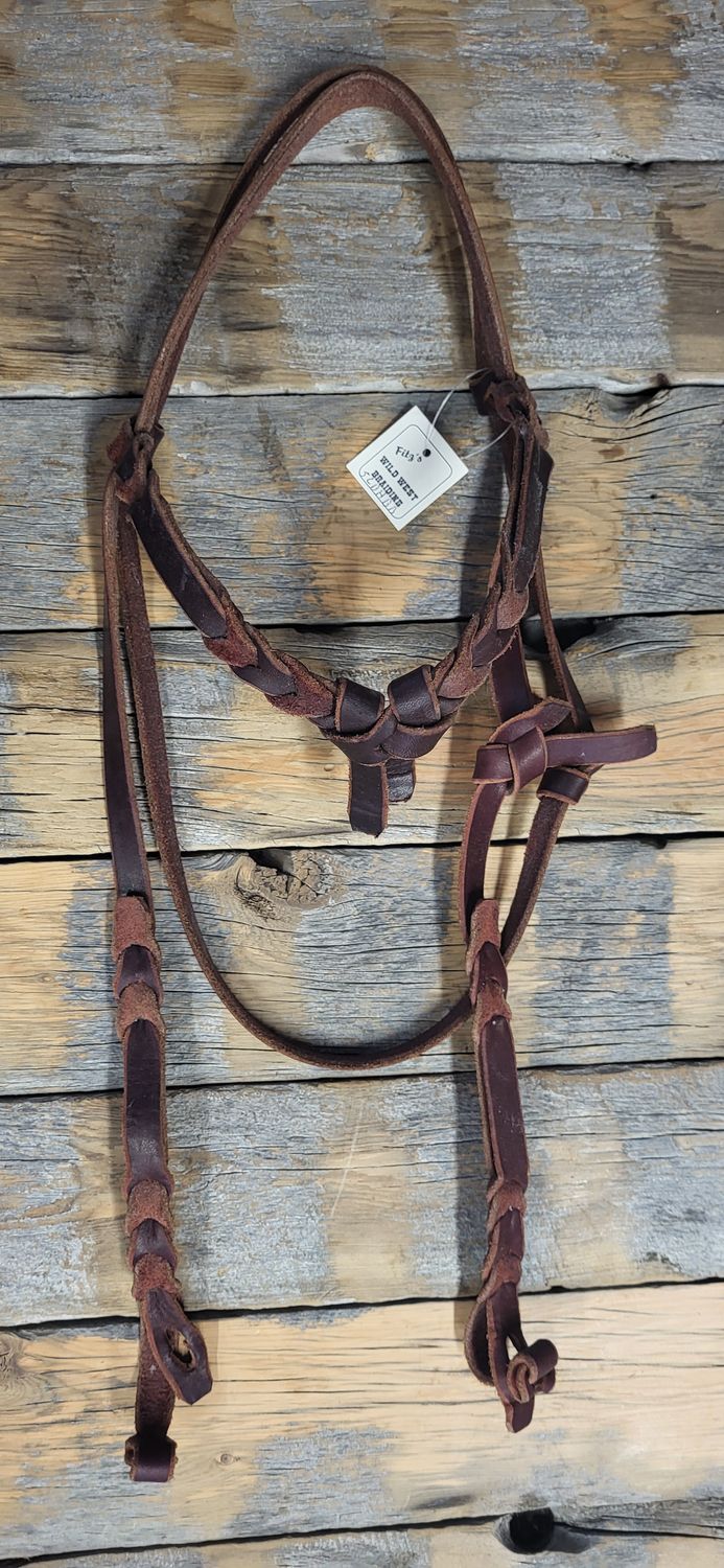 Bosal Hanger with Brow Band and Throat Latch
