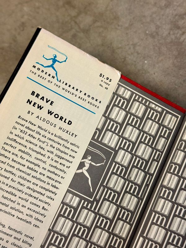 Brave New World by Aldous Huxley (Modern Library Hardcover Edition)
