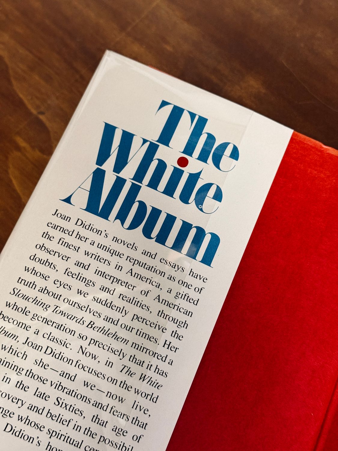 The White Album by Joan Didion (Simon &amp; Schuster Hardcover Edition, 1979)