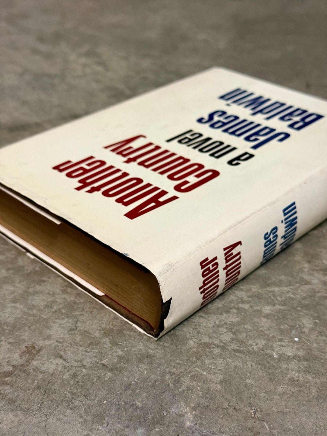 Another Country by James Baldwin (Dial Press Hardcover Edition, Fifth Printing 1962)