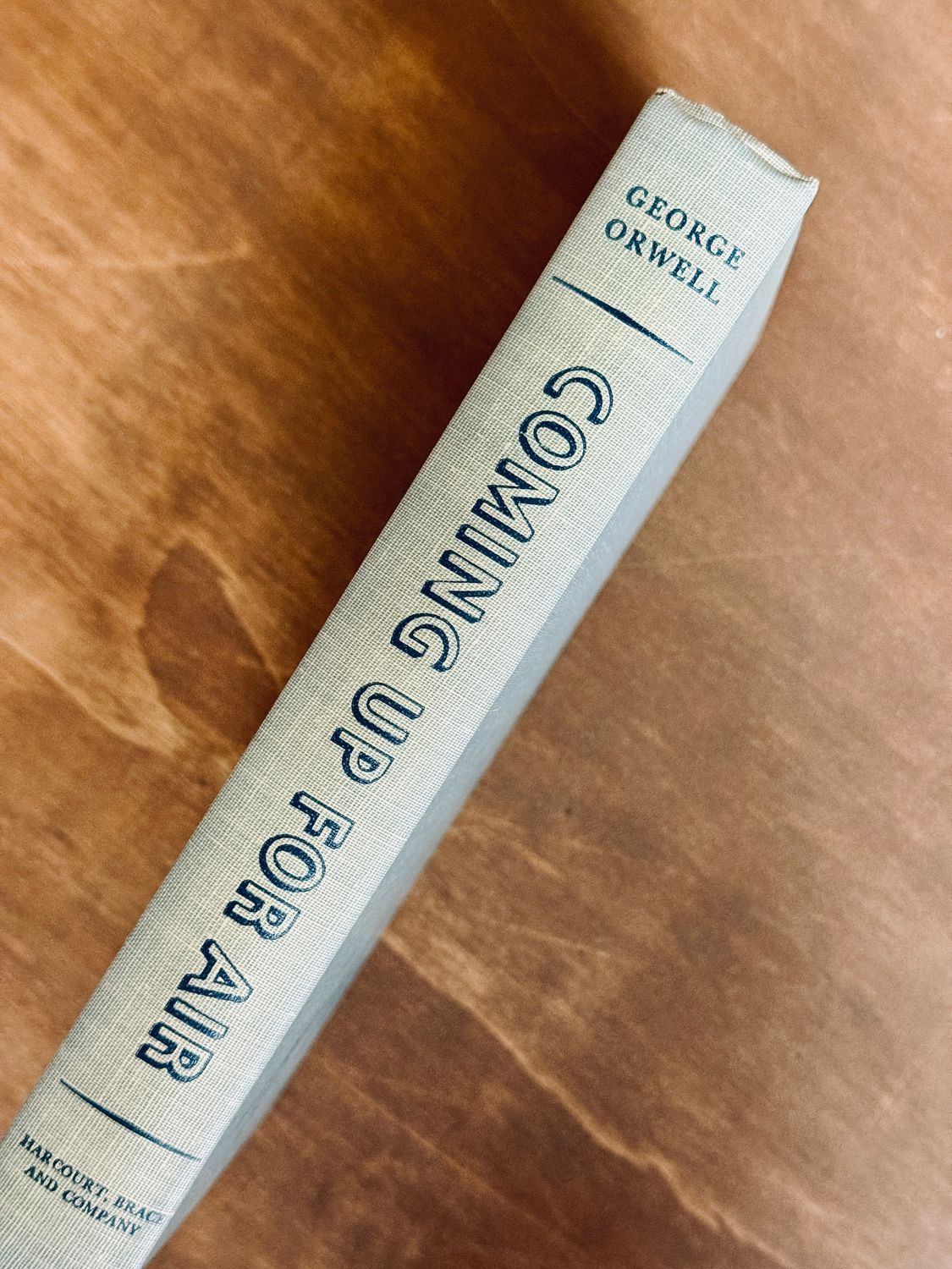 Coming Up for Air by George Orwell (Harcourt, Brace and Company Hardcover Edition, 1950)