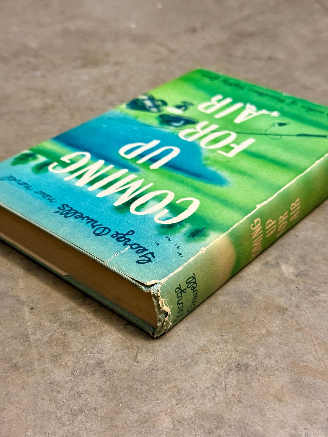 Coming Up for Air by George Orwell (Harcourt, Brace and Company Hardcover Edition, 1950)