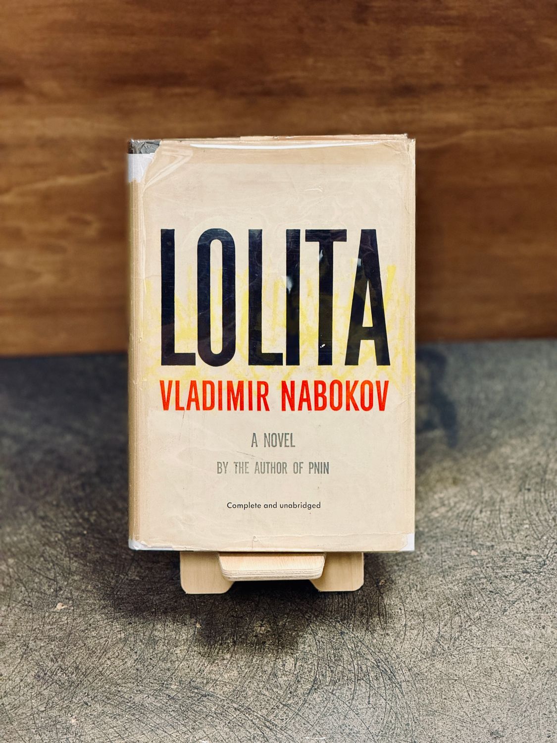 Lolita by Vladimir Nabokov (G.P. Putnam’s Sons Hardcover Edition, Fourth Impression 1958)