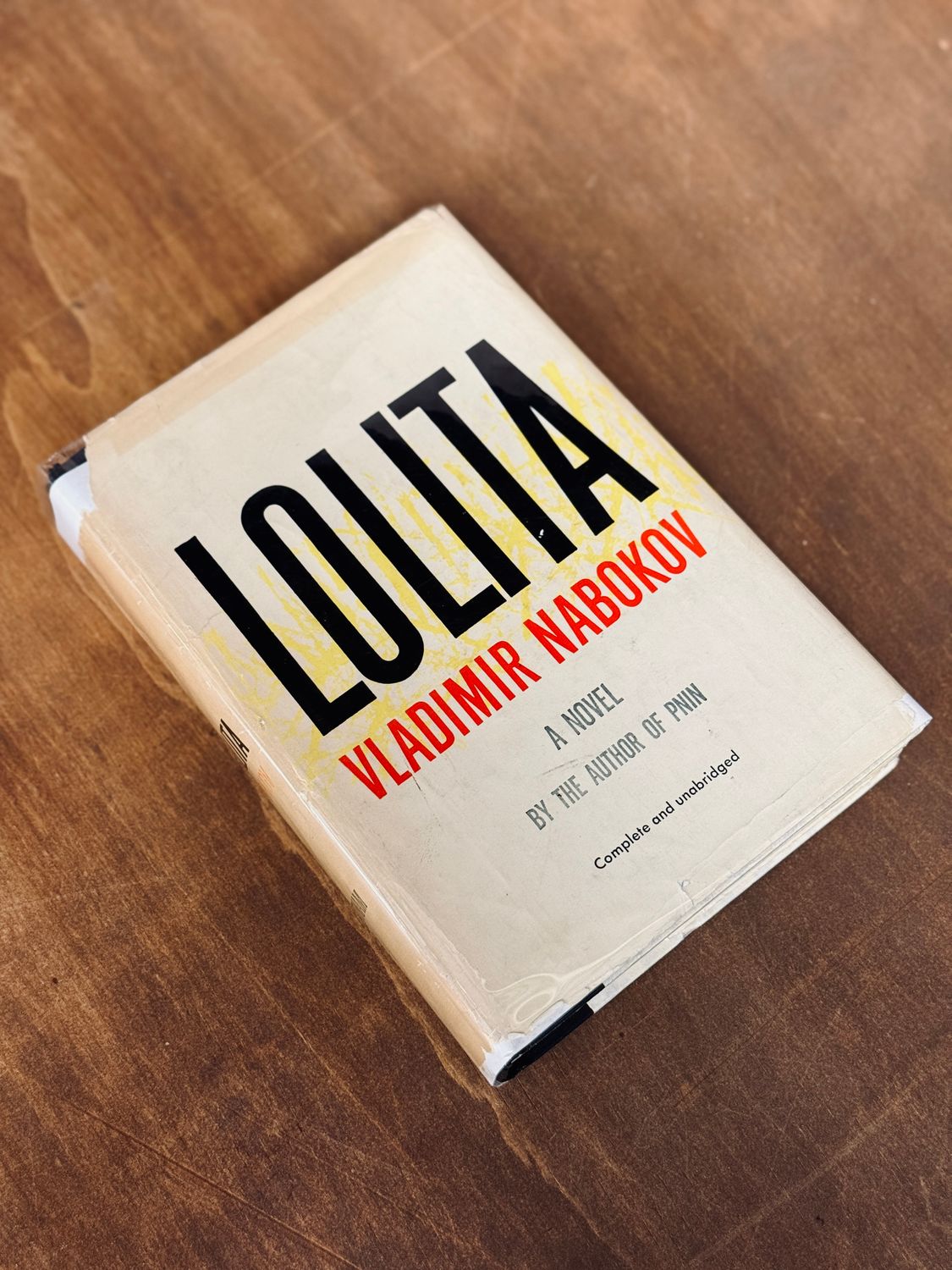 Lolita by Vladimir Nabokov (G.P. Putnam’s Sons Hardcover Edition, Fourth Impression 1958)