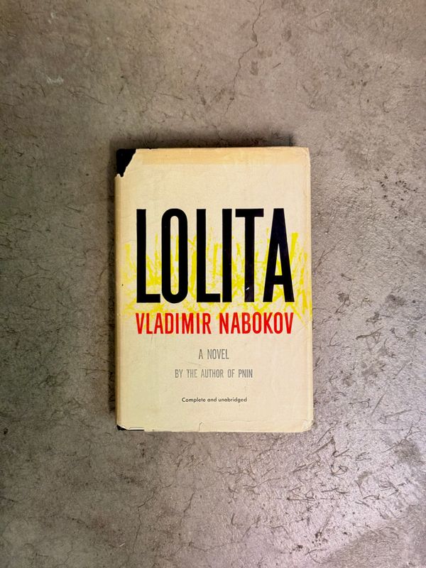Lolita by Vladimir Nabokov (G.P. Putnam’s Sons Hardcover Edition, Fourth Impression 1958)