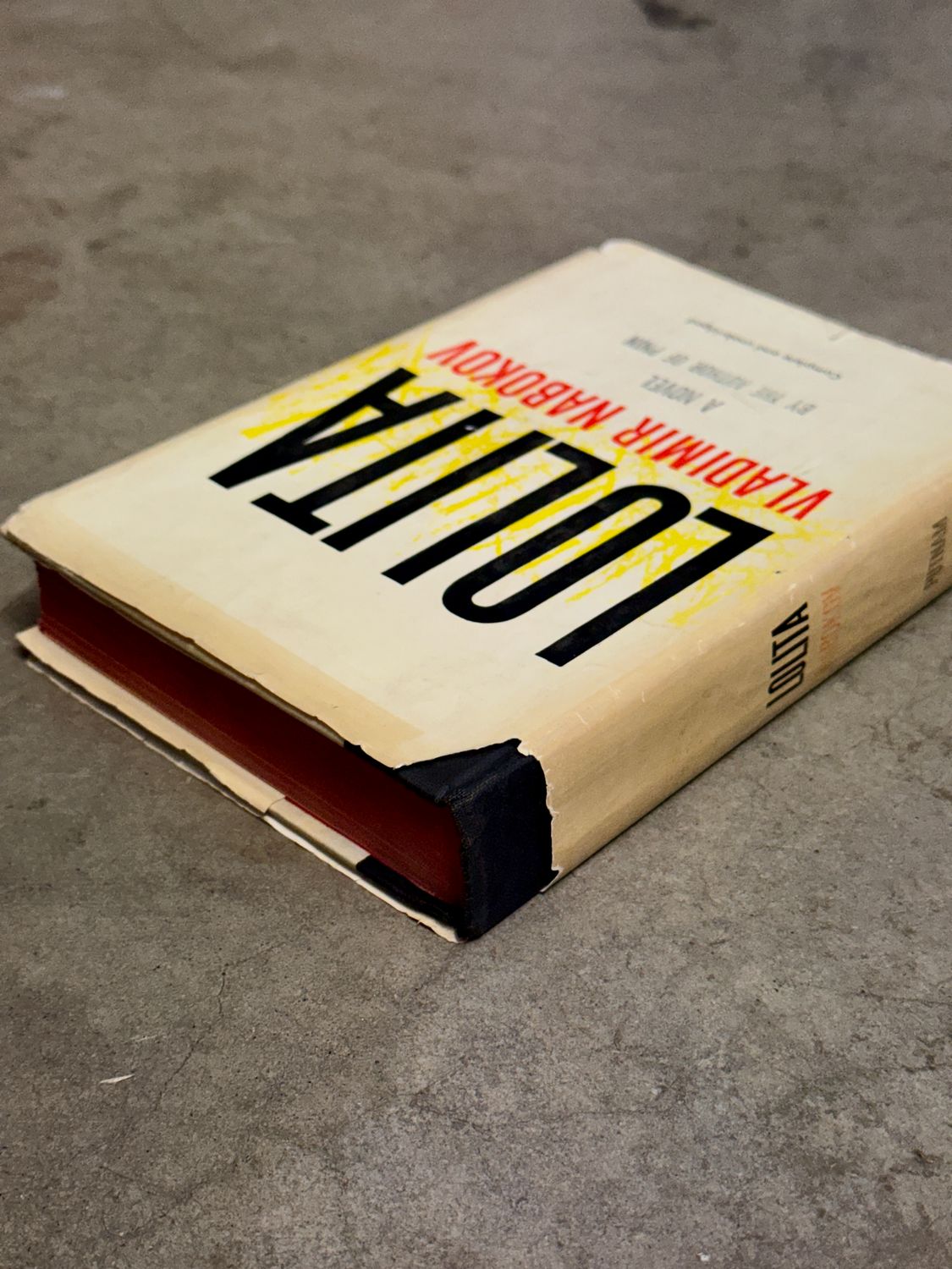Lolita by Vladimir Nabokov (G.P. Putnam’s Sons Hardcover Edition, Fourth Impression 1958)