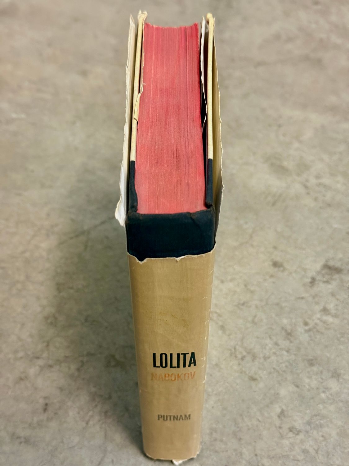 Lolita by Vladimir Nabokov (G.P. Putnam’s Sons Hardcover Edition, Fourth Impression 1958)