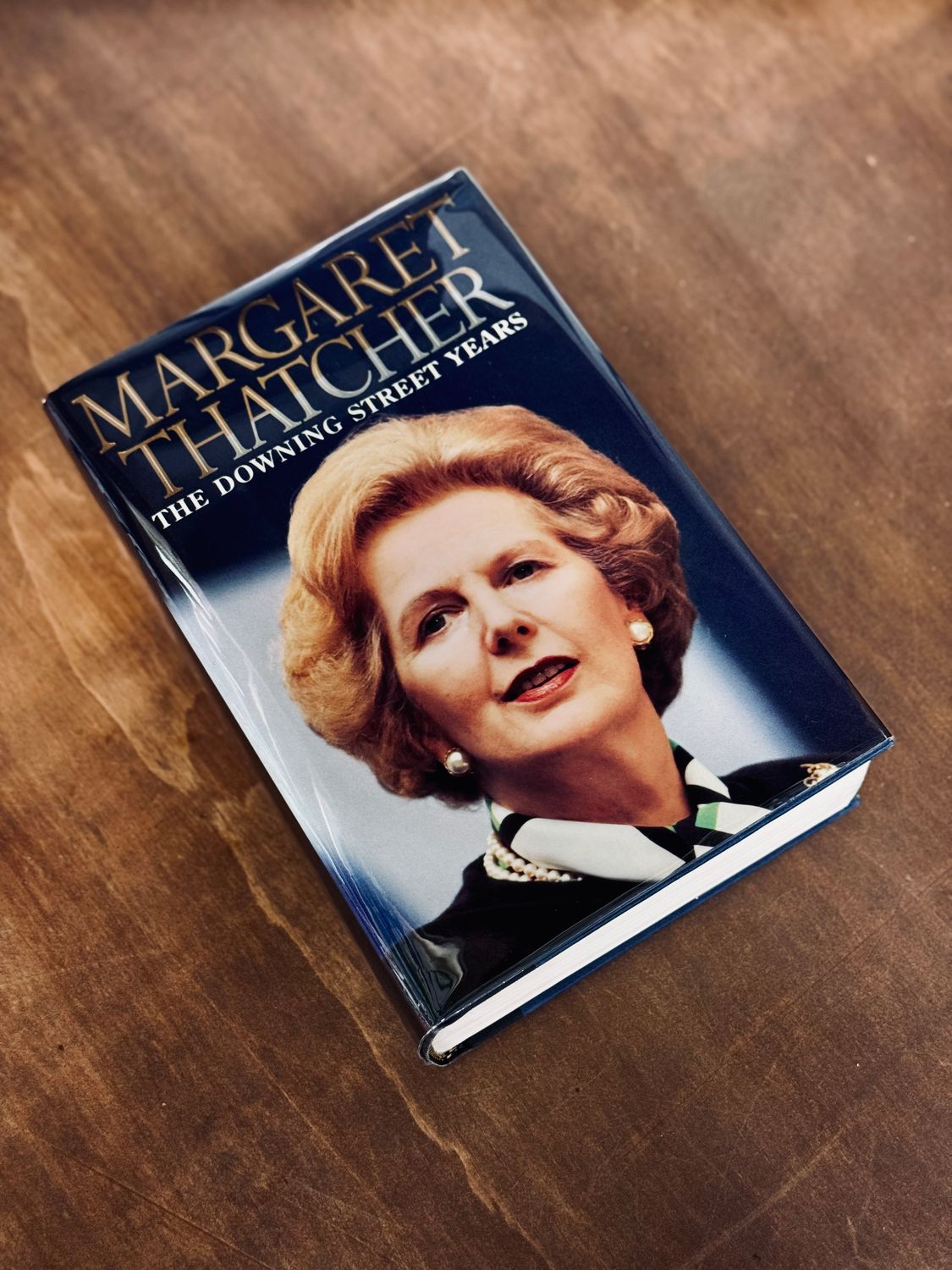 The Downing Street Years by Margaret Thatcher (HarperCollins First Edition Hardcover, Signed)