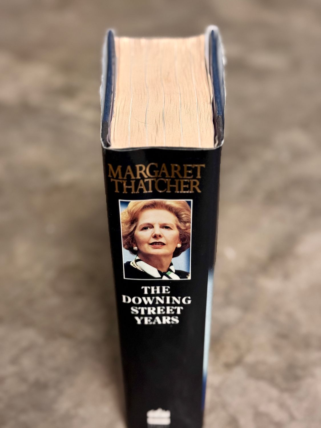 The Downing Street Years by Margaret Thatcher (HarperCollins First Edition Hardcover, Signed)
