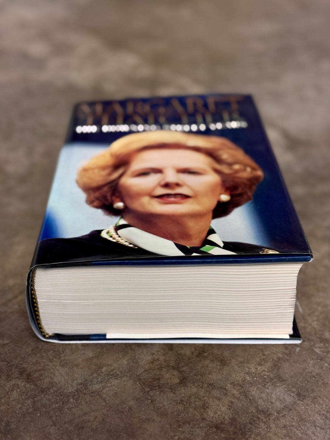 The Downing Street Years by Margaret Thatcher (HarperCollins First Edition Hardcover, Signed)
