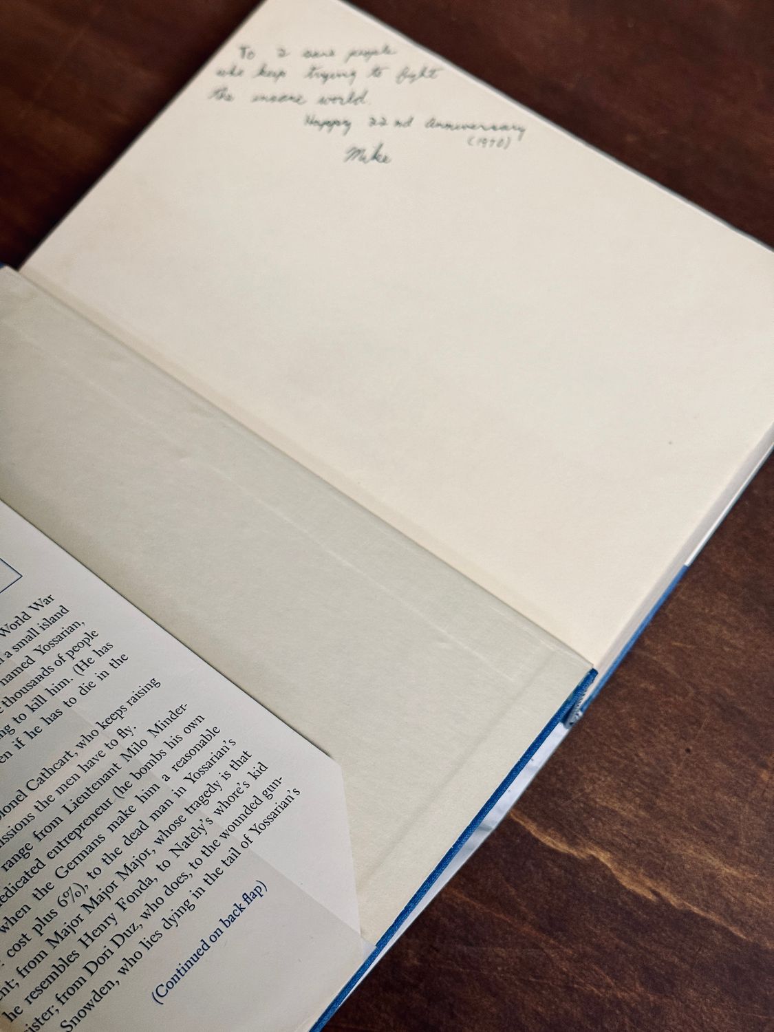 Catch-22 by Joseph Heller (Simon &amp; Schuster Hardcover Edition, Thirteenth Printing)