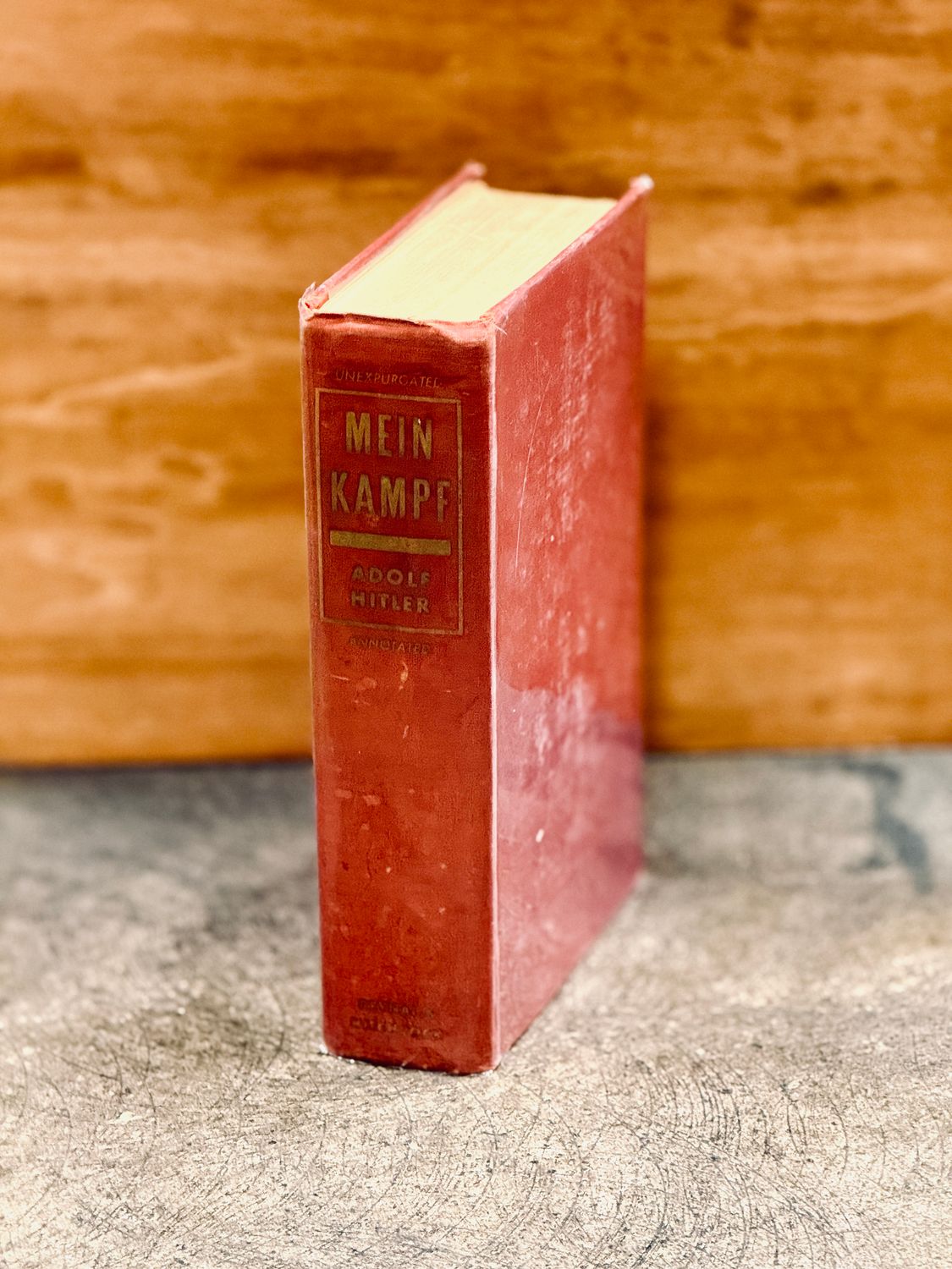 1939 Mein Kampf — First U.S. Annotated Edition (Unexpurgated, First Printing)