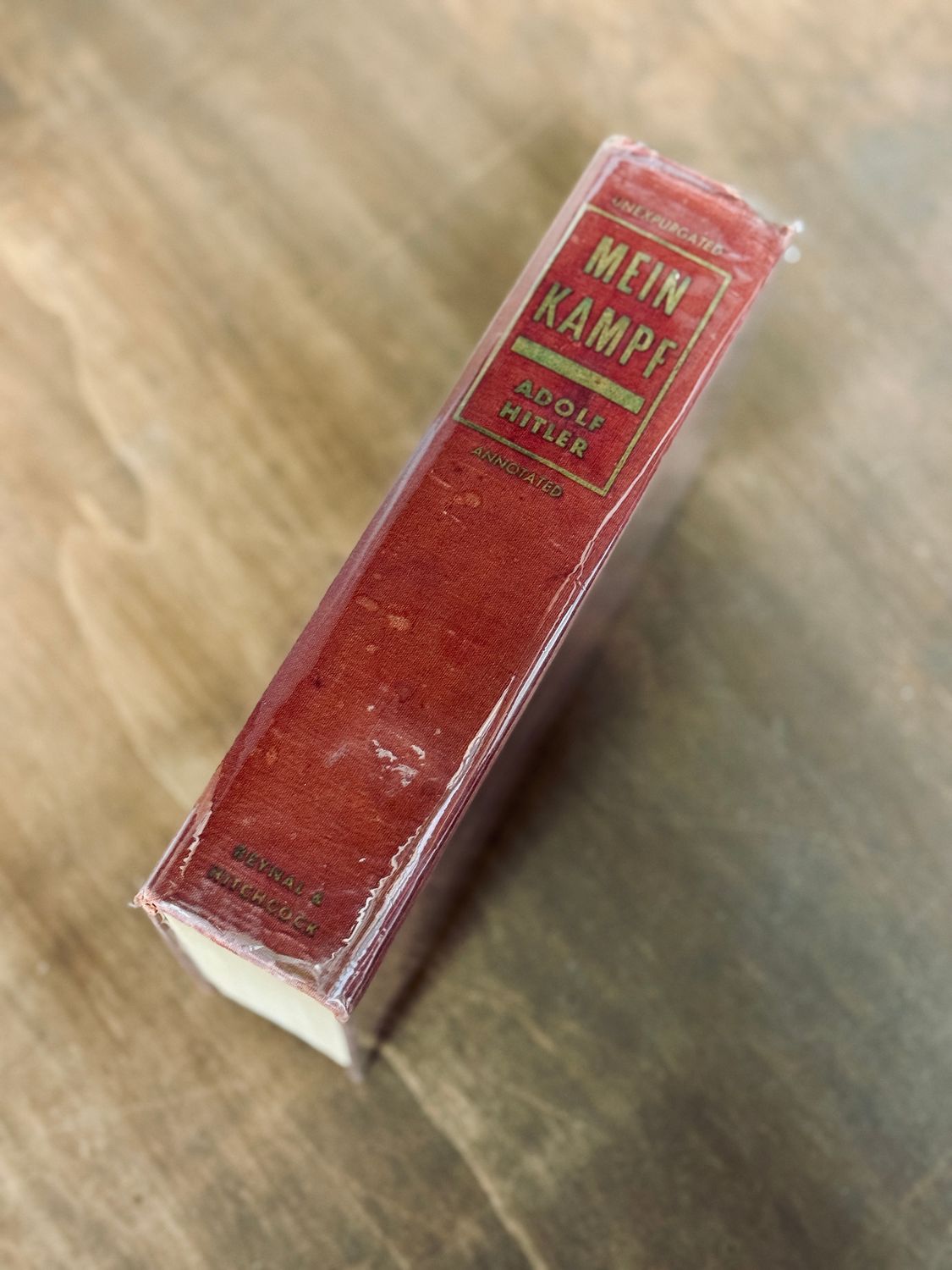 1939 Mein Kampf — First U.S. Annotated Edition (Unexpurgated, First Printing)