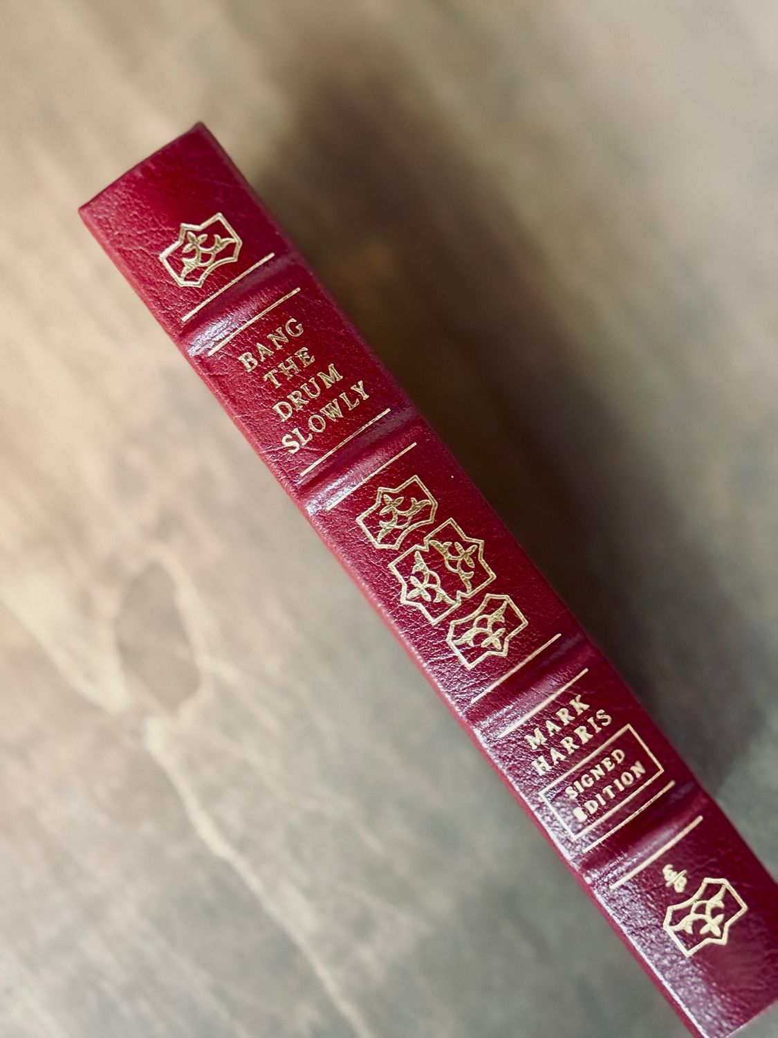 Bang the Drum Slowly by Mark Harris (Easton Press Signed Limited Edition)