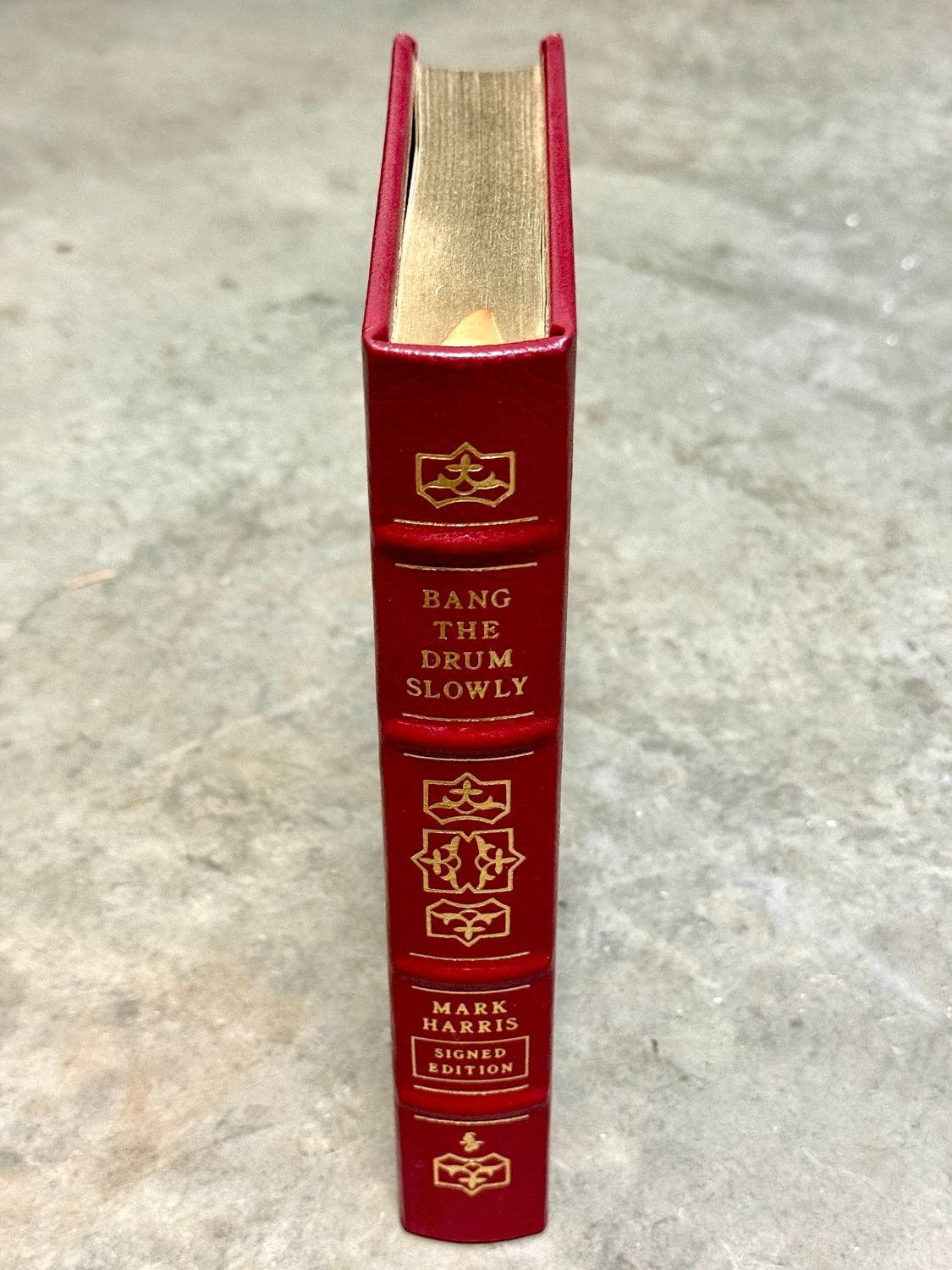 Bang the Drum Slowly by Mark Harris (Easton Press Signed Limited Edition)