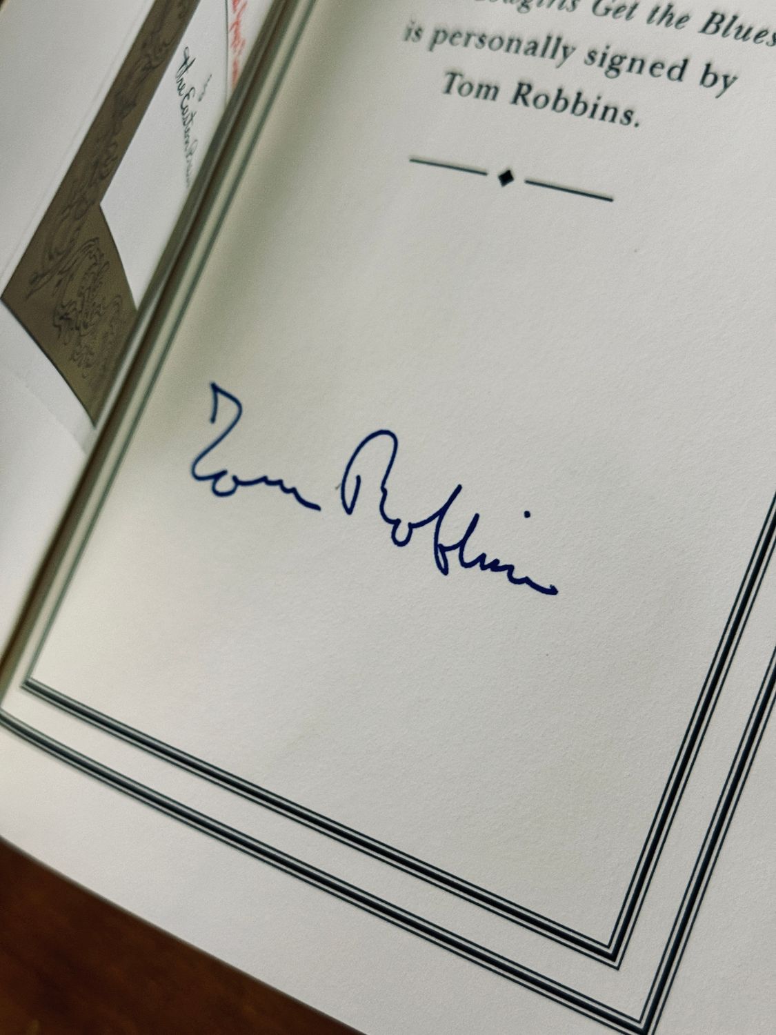 Even Cowgirls Get the Blues by Tom Robbins (Easton Press Signed Limited Edition)