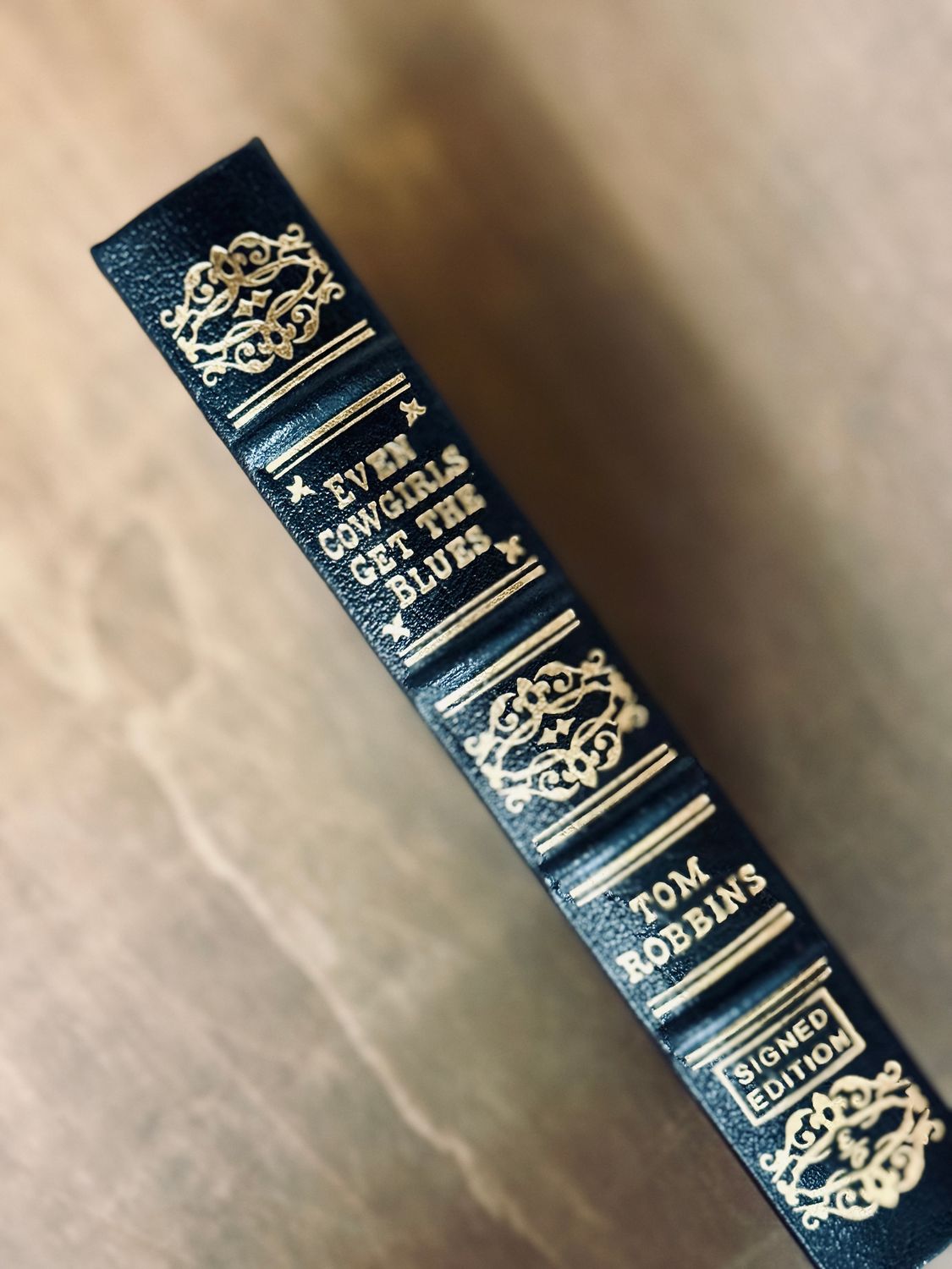 Even Cowgirls Get the Blues by Tom Robbins (Easton Press Signed Limited Edition)