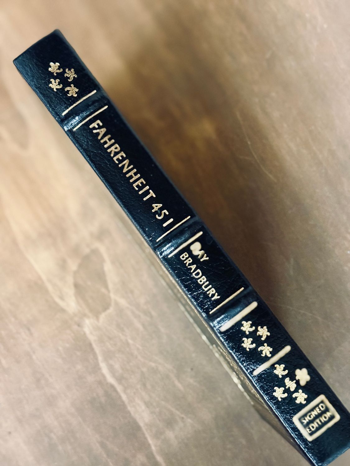 Fahrenheit 451 by Ray Bradbury (Easton Press Signed Limited Edition)