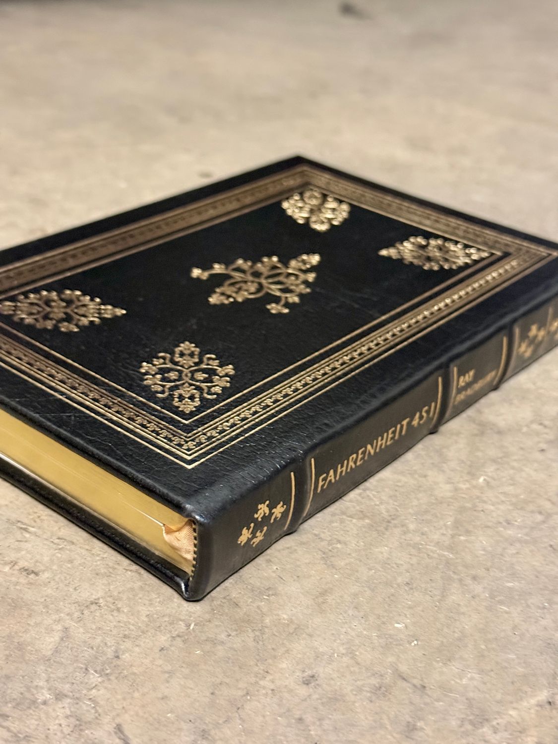 Fahrenheit 451 by Ray Bradbury (Easton Press Signed Limited Edition)