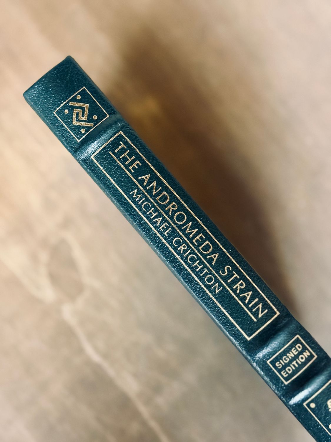 The Andromeda Strain by Michael Crichton (Easton Press Signed Limited Edition)