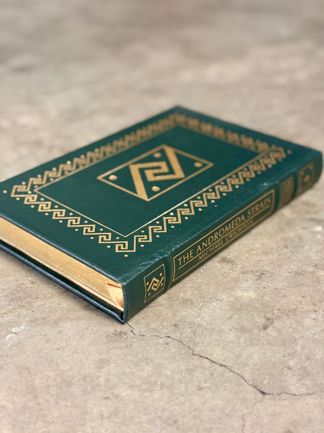 The Andromeda Strain by Michael Crichton (Easton Press Signed Limited Edition)