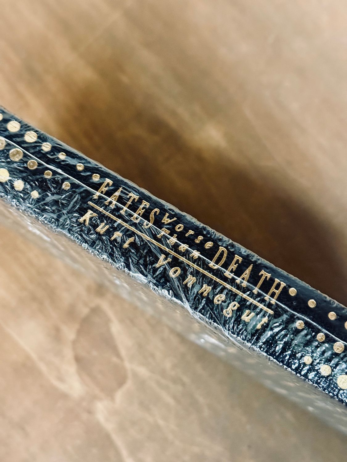 Fates Worse Than Death by Kurt Vonnegut (Easton Press Signed First Edition)