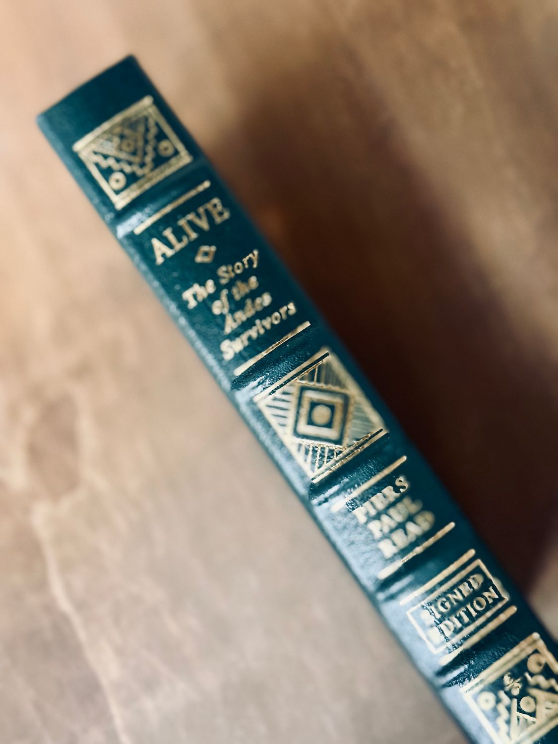 Alive: The Story of the Andes Survivors by Piers Paul Read (Easton Press Signed Limited Edition)