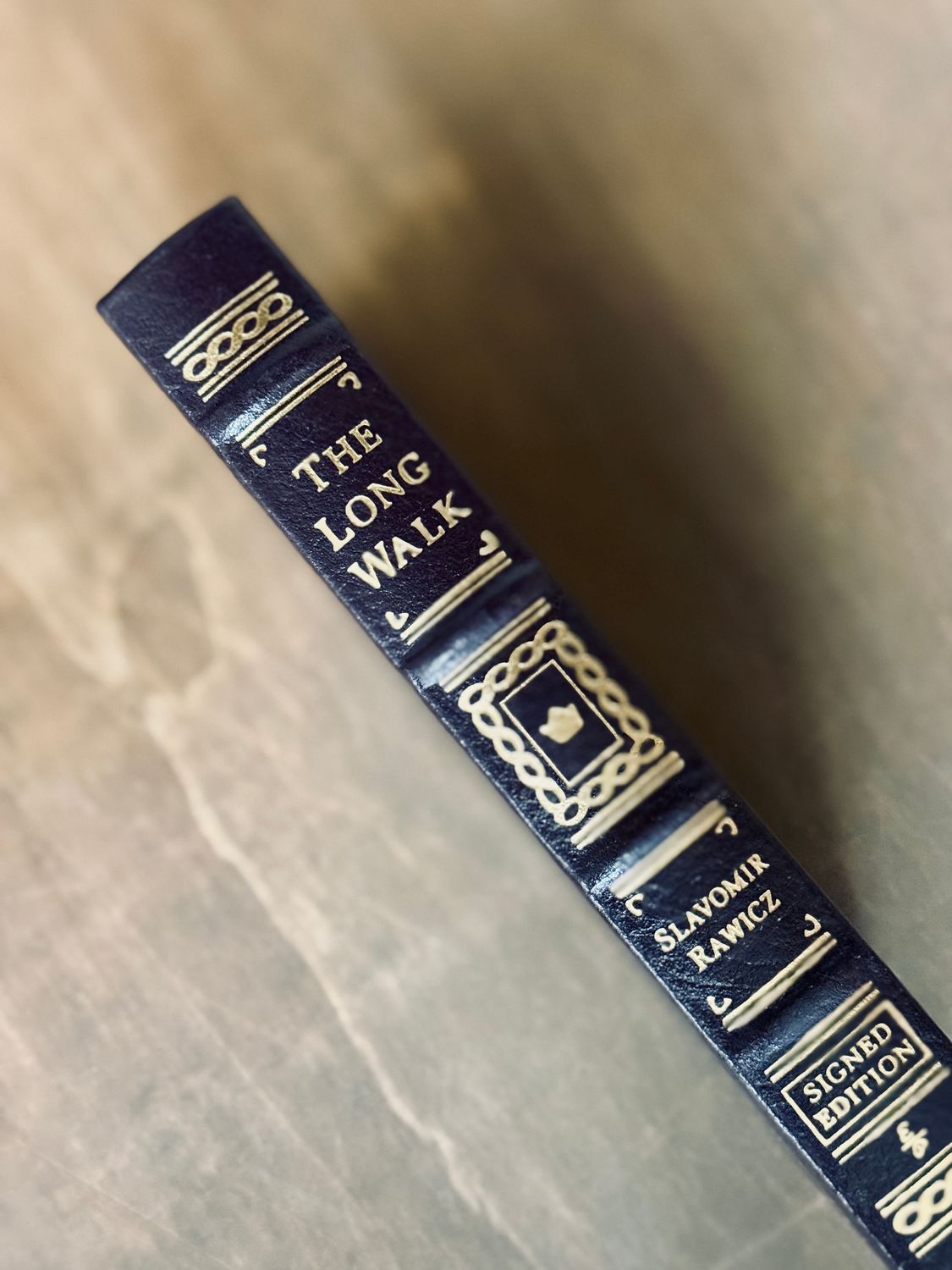 The Long Walk by Slavomir Rawicz (Easton Press Signed Limited Edition)