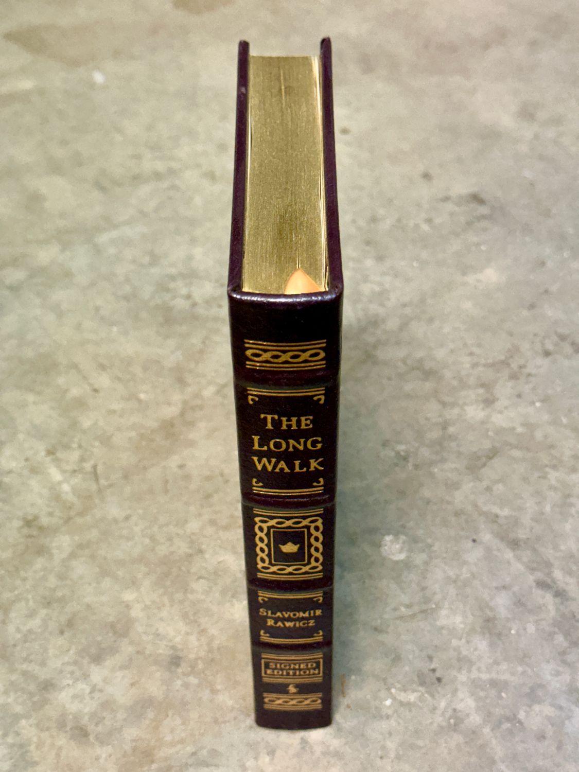 The Long Walk by Slavomir Rawicz (Easton Press Signed Limited Edition)